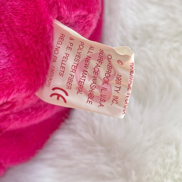 PERFECT CONDITION TY BEANIE BABIES VALENTINA with TAG ERRORS. VINTAGE RARE FIND! - Picture 5 of 8